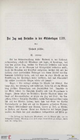 Der Zug nach Versailles in den Oktobertagen 1789, 2
