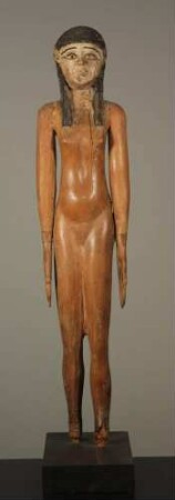 Statuette einer unbekleideten Frau