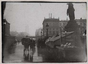 Ohne Titel (Alexanderplatz mit Berolina, Blick Richtung "Rotes Rathaus")