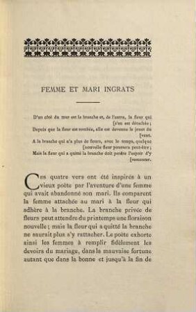 Six nouvelles nouvelles traduites pour la première fois du Chinois par Hervey-Saint-Denys, Léon