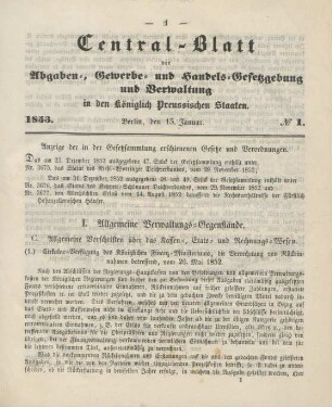 15. Januar-31. Dezember 1853 = No. 1-24