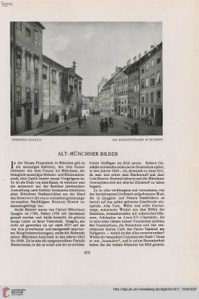 33: Alt-Münchner Bilder
