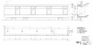 Aalen: Sozialgebäude - Fenster v. Speiseraum Nebengeb. Fenster