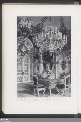 62. Schloß Herrenchiemsee. Speisezimmer mit "Tischlein-deck-dich"