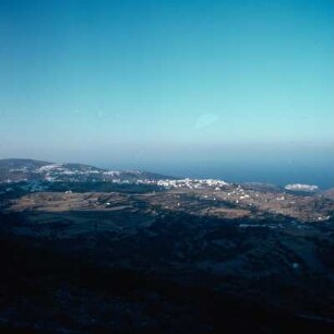 Sifnos. Blick über die Insel zur Küste. K1