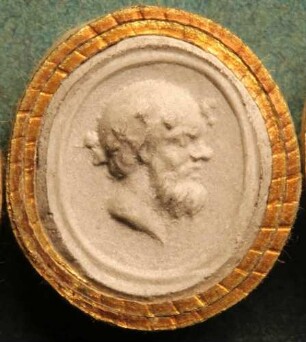 Kopf des Silenus (Daktyliothek, Supplement)