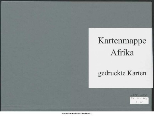 Belgisch-Kongo : 1895-1906 : Kartensammlung