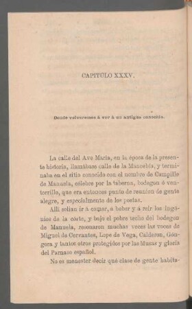 Capítulo XXXV. - Donde volveremos á ver á un antiguo conocido.