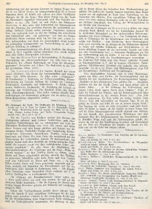 463-464 [Rezension] Die Ordnungen der Heiligen Taufe