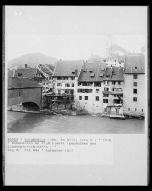Holzbrücke über den Limmat