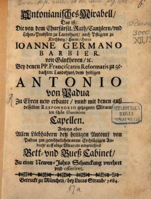 Antonianisches Mirabell