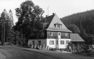 Hermsdorf/Erzgeb.-Seyde. Herklotzmühle auf Rehefeld zu
