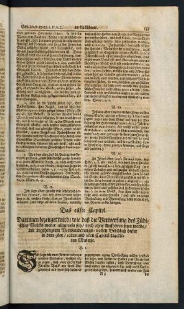 133-143, Das eilfte Capitel