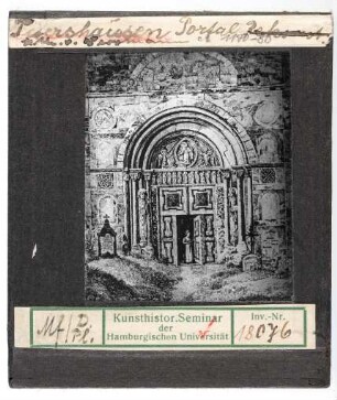 Petershausen, St. Gregor: Portal nach Bergmann