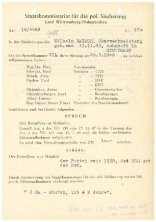 Baisch, Wilhelm