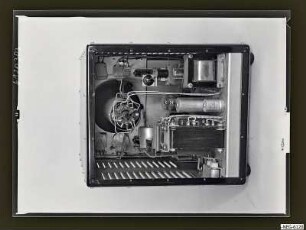 Kennlinienschreiber für Ratiodioden, Rückseite geöffnet, Foto 1961