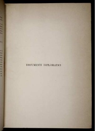 Documenti Diplomatici