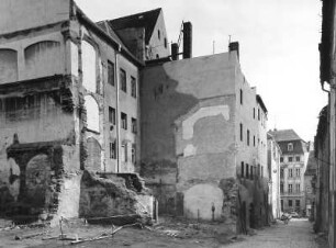Bautzen. Siebergasse. Blick nach Südost