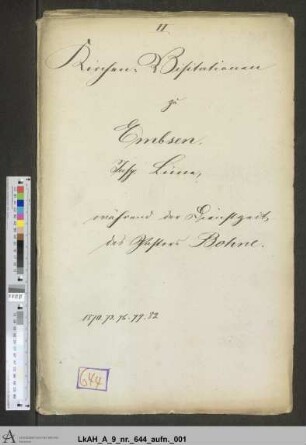 Embsen: Visitationsakten