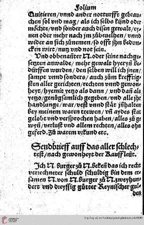 Sendbriefe