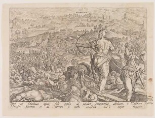 Die Niederlage der Türken bei Plumbinum in der Reihe von Mediceae Familiae Rerum Feliciter Gestarum Victoriae et Triumphiv