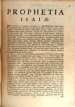 Biblia Sacra : Vulgatae editionis Sixti V. & Clementis VIII. ... recognitae, cum indicibus etiam Plantinianis, editio nova, notis chronologicis, historicis et geographicis illustrata iuxta editionem Parisiensem Antonii Vitré, 2. Sacrorum Bibliorum Pars Altera : Complectens Prophetas Cum Libris Machabaeorum: Et Novum Testamentum ...