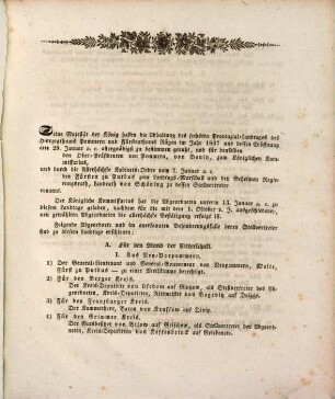 Verhandlungen des ... Provinzial-Landtages im Herzogthum Pommern und Fürstenthum Rügen, 6. 1837. Jan. - März