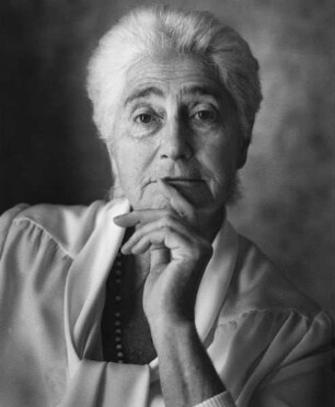 Susanna Agnelli (1922-2009; italienische Politikerin). 1991