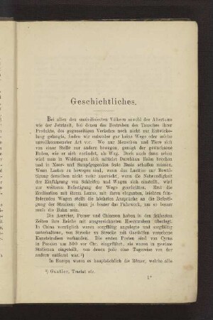 Geschichtliches.