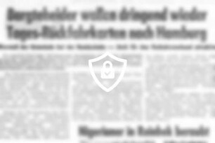Bargteheider wollen dringend wieder Tages-Rückfahrkarten nach Hamburg