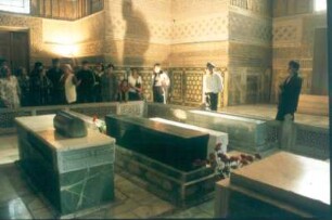 Samarkand. Mausoleum mit Timurs Grab (Mitte)
