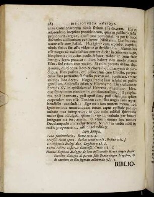 Libri Antiqui.