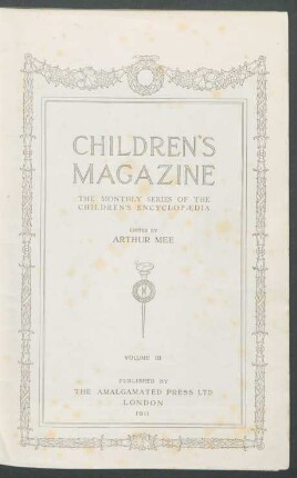 3: Children's magazine