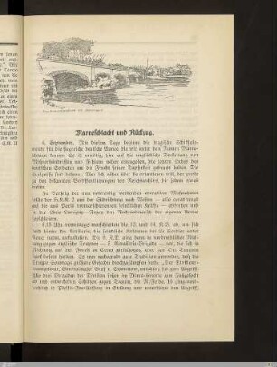 Marneschlacht und Rückzug