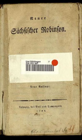 Neuer Sächsischer Robinson