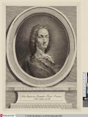 Joh. Baptista Piazzetta Pictor Venetus