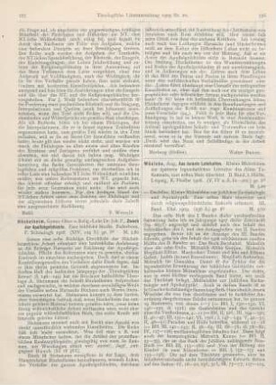 556-558 [Rezension] Wünsche, August, Aus Israels Lehrhallen. II. Band, 2. Hälfte