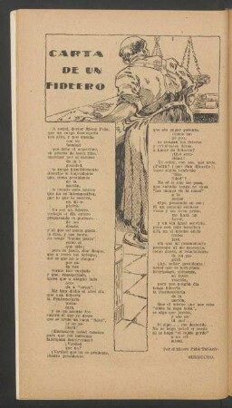 Carta de un fideero