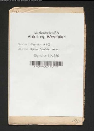Abschriften dreier Urkunden von 1285 und 1394 betr. Gut zu Merklinghausen. Abschriften Anfang 16. Jh.