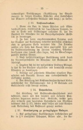 § 34. Putzarbeiten
