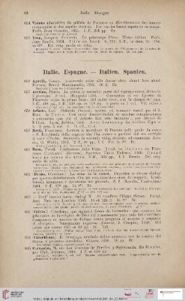 Italie. Espagne / Italien. Spanien (Nr. 656 - 689)