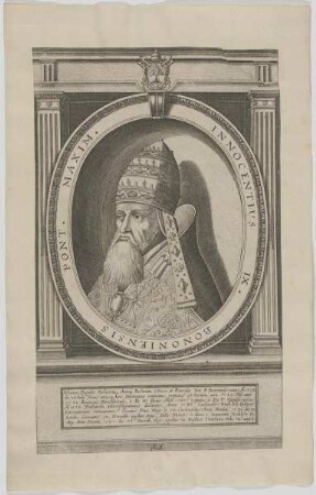 Bildnis von Papst Innocentius IX.