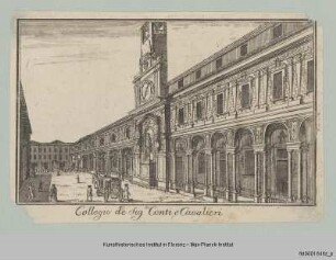 Veduten von Mailand : Vedute des Palazzo dei Giureconsulti in Mailand
