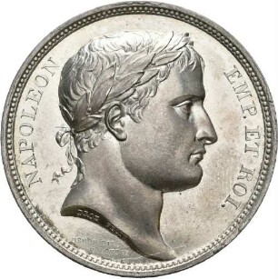 Medaille auf die Hochzeit des badischen Kurprinzen Karl mit Stephanie 1806