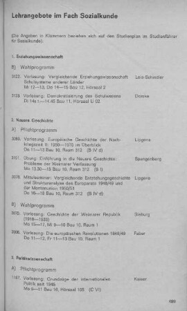Sozialkunde