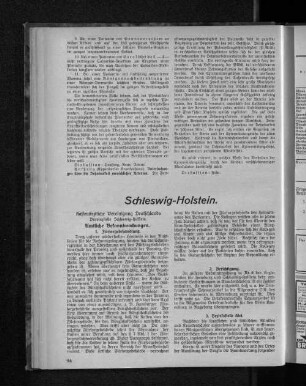 Schleswig-Holstein