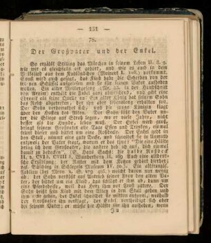 78. Der Großvater und der Enkel.
