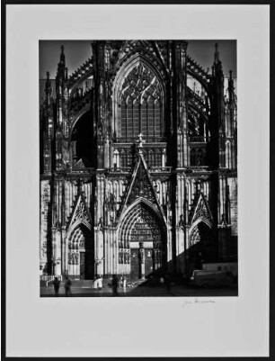 Köln. Kölner Dom. Haupteingangsportal