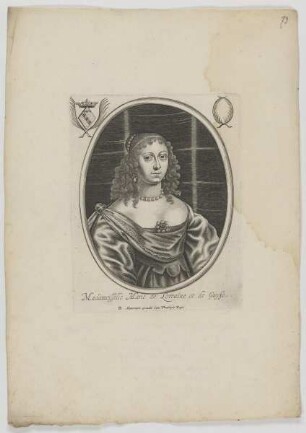 Bildnis der Marie de Lorraine et de Guyse