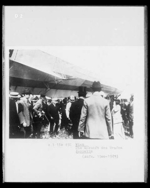 Die Ankunft des Grafen Zeppelin